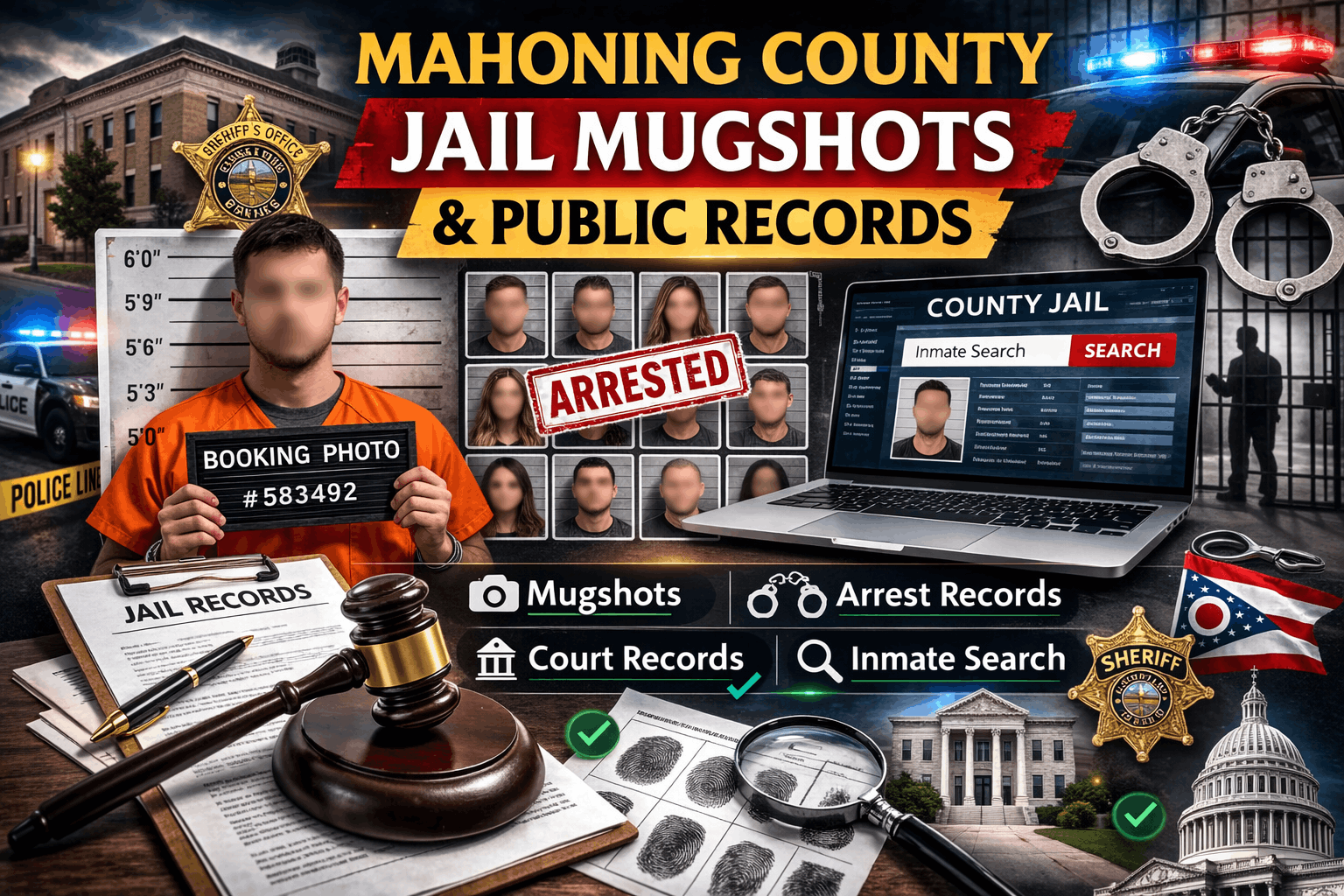 Mahoning County Jail Mugshots & Public Records Access
