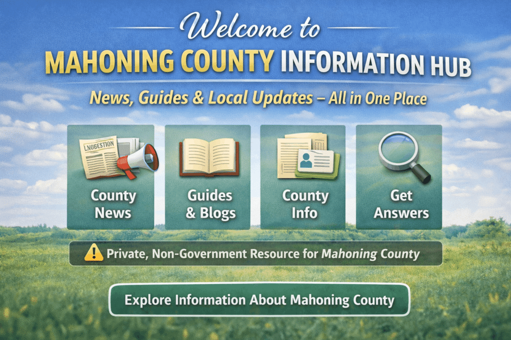 Mahoning County Information Hub News & Guides